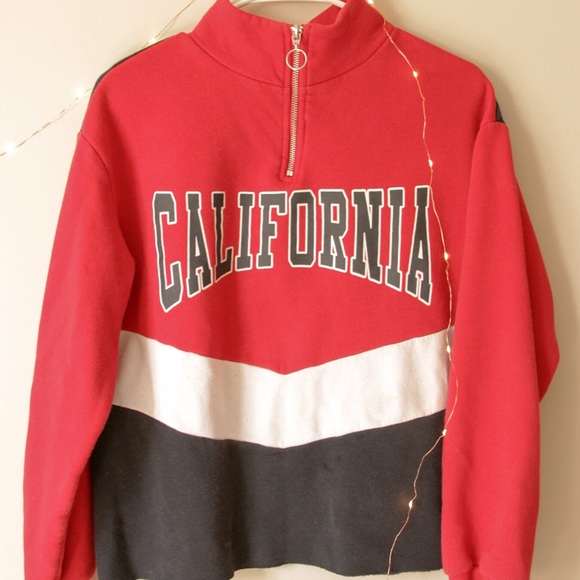 California Colour Block Sweatshirt - Picture 3 of 3